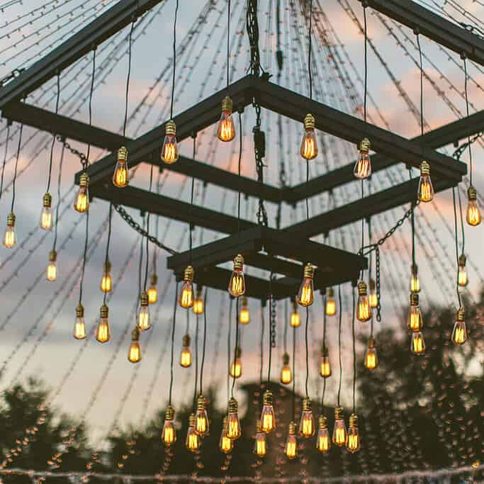 Edison Bulb Chandelier