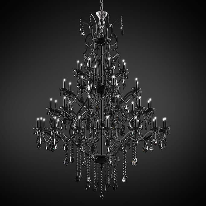 Midnight Chandelier