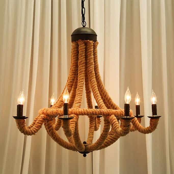 Rope Chandelier