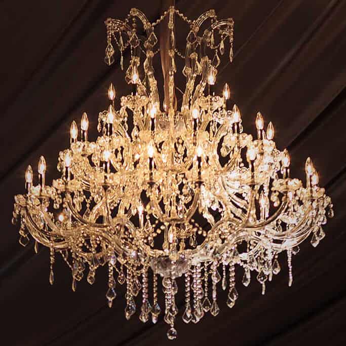 Timeless Silver Chandelier